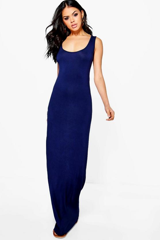 Sandy Scoop Neck Maxi Dress